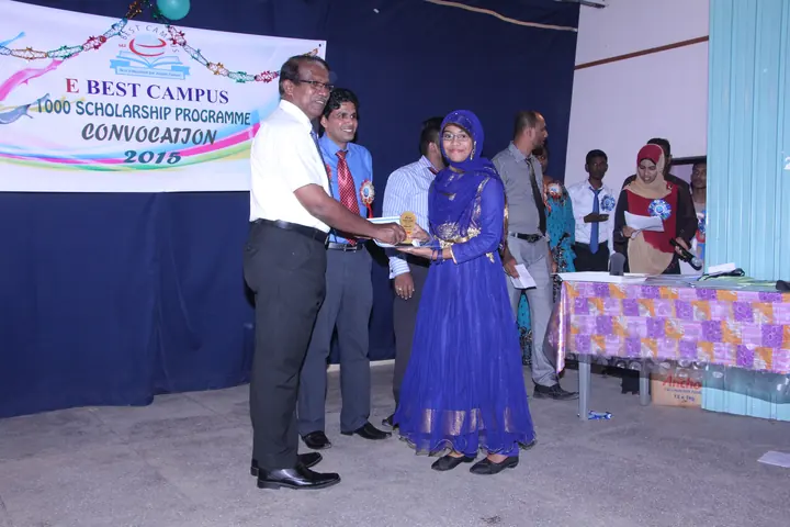 Photograph from the 1st Certificate Awarding Ceremony in Kalmunai