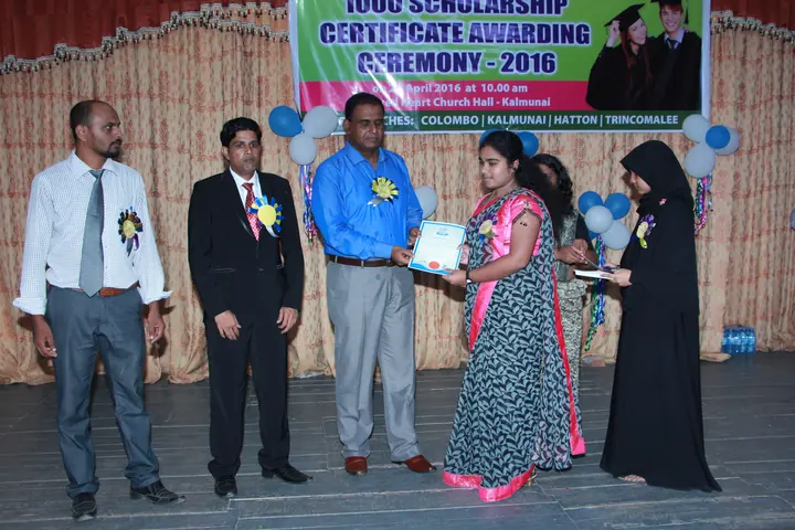 Photograph from the 2nd Certificate Awarding Ceremony in Kalmunai