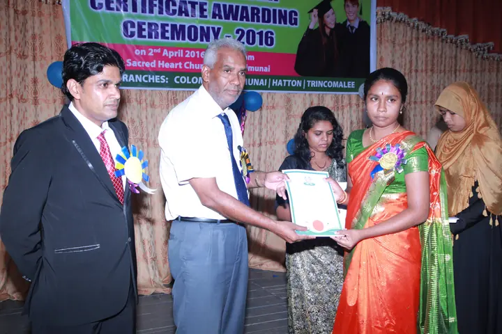 Photograph from the 2nd Certificate Awarding Ceremony in Kalmunai
