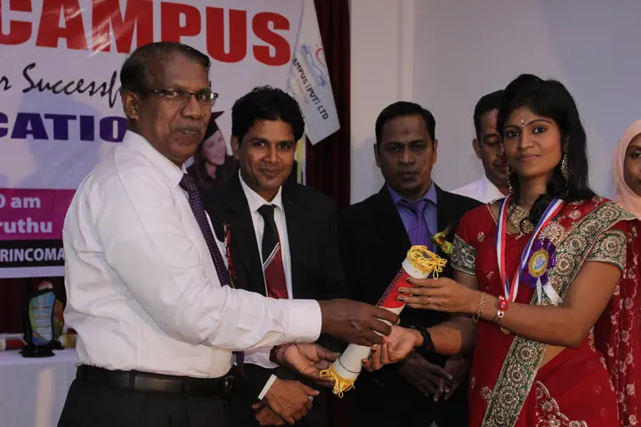 Photograph from the 6th Certificate Awarding Ceremony in Kalmunai