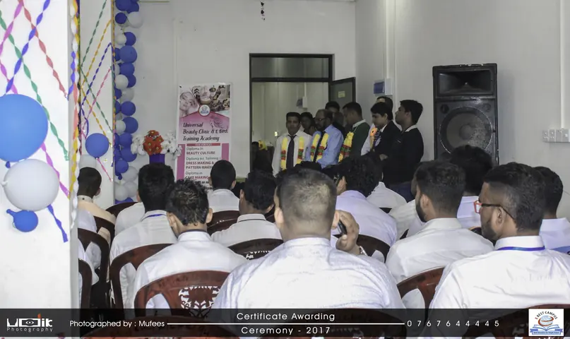 Photograph from the 7th Certificate Awarding Ceremony in Kalmunai
