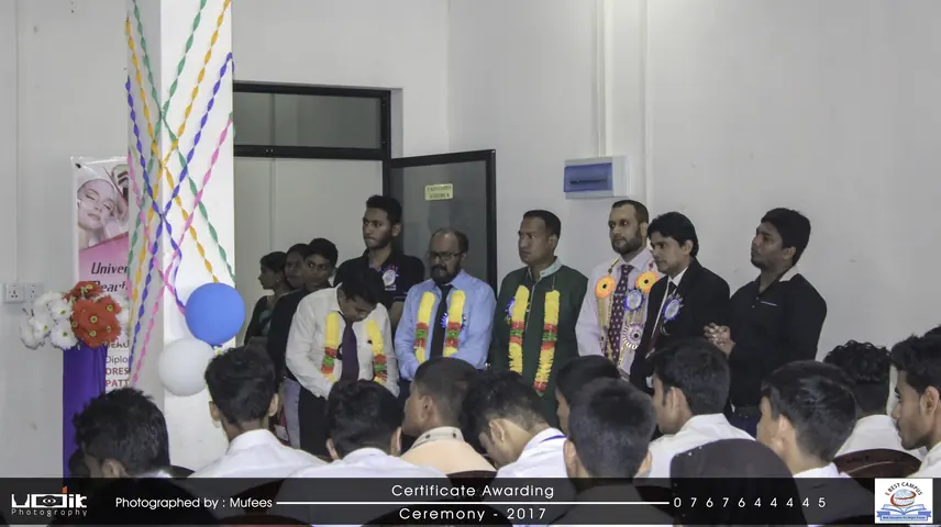 Photograph from the 7th Certificate Awarding Ceremony in Kalmunai