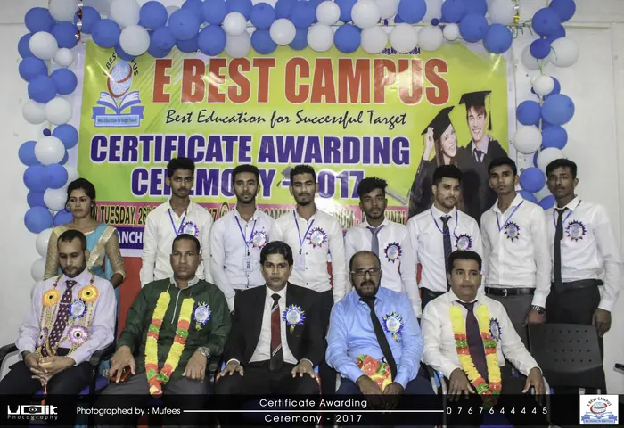 Photograph from the 7th Certificate Awarding Ceremony in Kalmunai