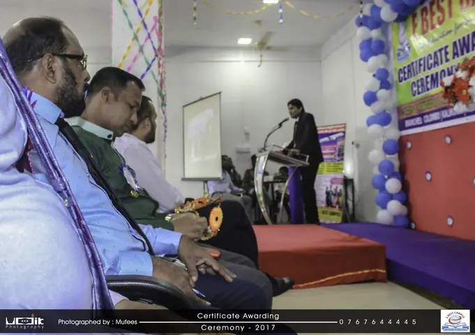 Photograph from the 7th Certificate Awarding Ceremony in Kalmunai
