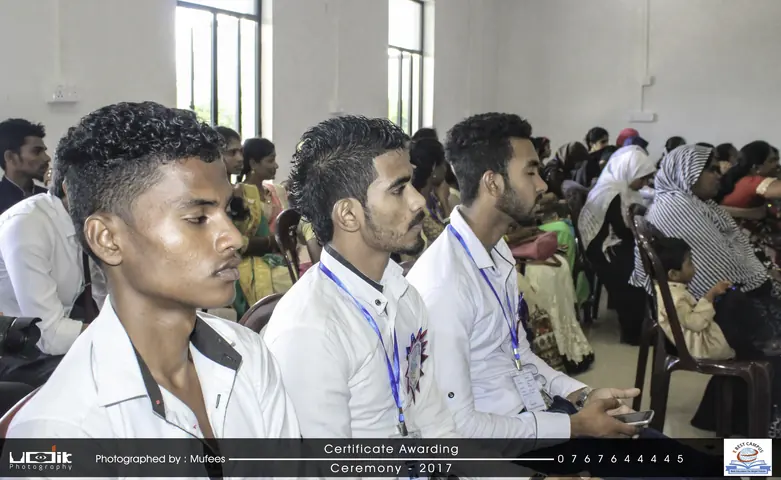 Photograph from the 7th Certificate Awarding Ceremony in Kalmunai