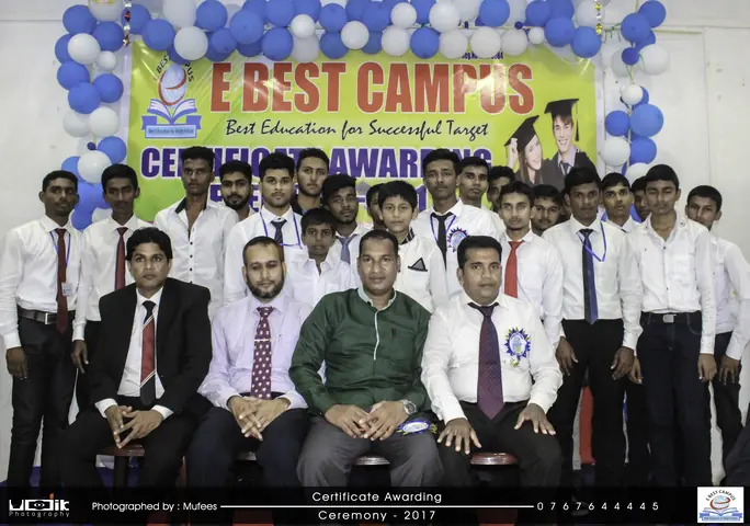 Photograph from the 7th Certificate Awarding Ceremony in Kalmunai