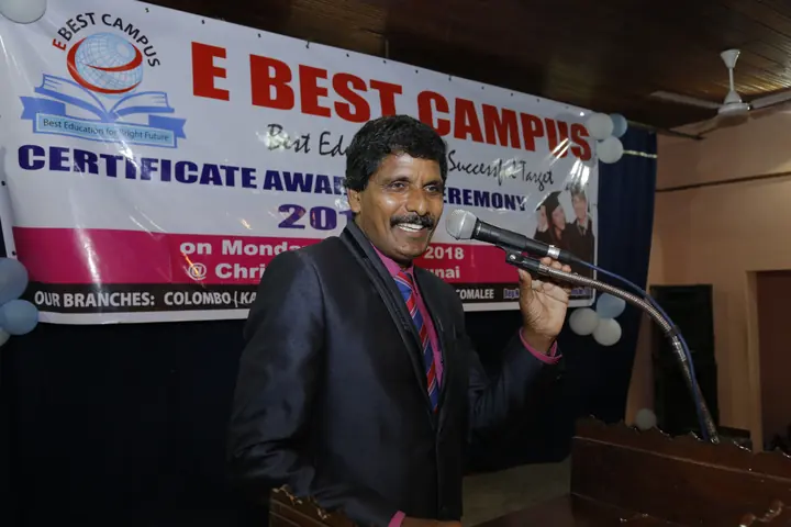 Photograph from the 8th Certificate Awarding Ceremony in Kalmunai