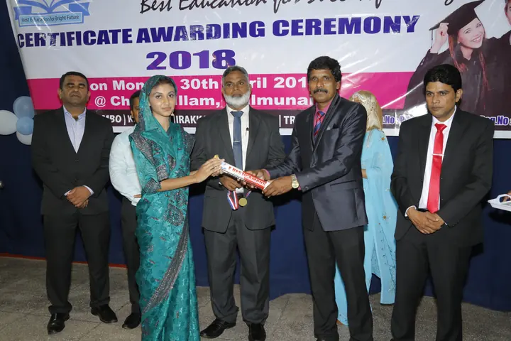 Photograph from the 8th Certificate Awarding Ceremony in Kalmunai