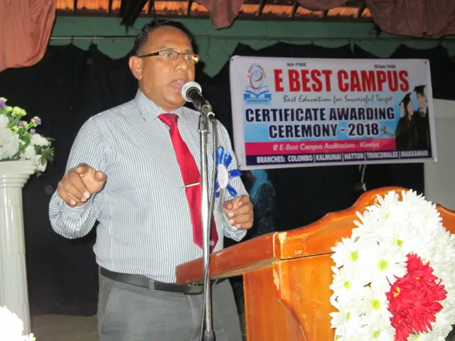 Photograph from the 9th Certificate Awarding Ceremony in Trincomalee