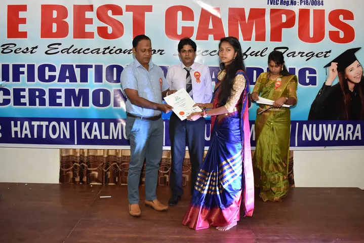 Photograph from the 11th Certificate Awarding Ceremony in Kalmunai