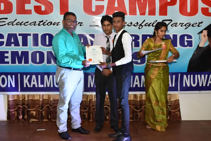 Photograph from the 11th Certificate Awarding Ceremony in Kalmunai