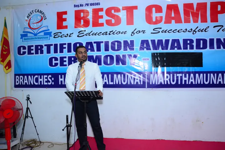 Photograph from the 12th Certificate Awarding Ceremony in Kalmunai