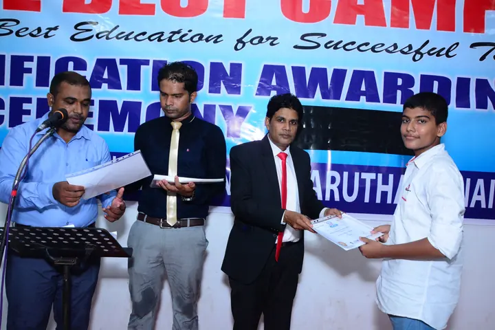 Photograph from the 12th Certificate Awarding Ceremony in Kalmunai
