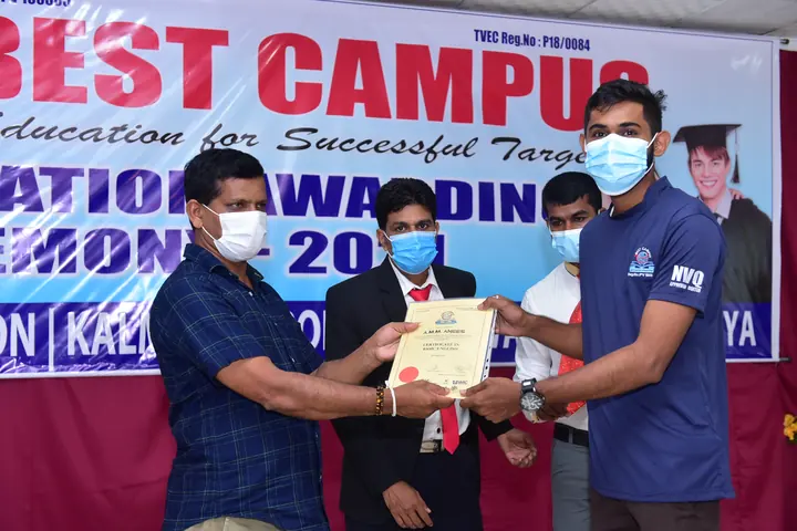 Photograph from the 13th Certificate Awarding Ceremony in Polonnaruwa