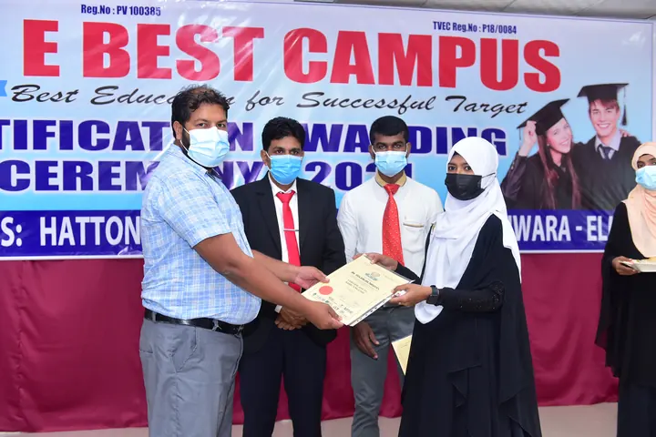Photograph from the 13th Certificate Awarding Ceremony in Polonnaruwa