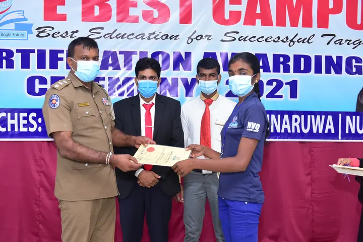 Photograph from the 13th Certificate Awarding Ceremony in Polonnaruwa