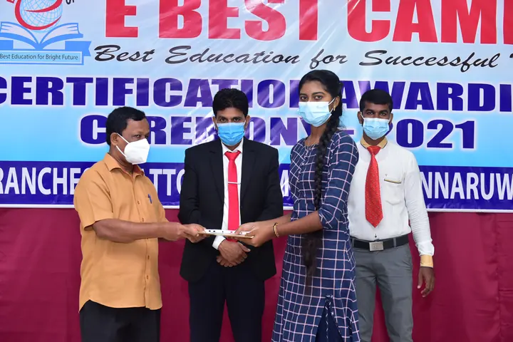 Photograph from the 13th Certificate Awarding Ceremony in Polonnaruwa