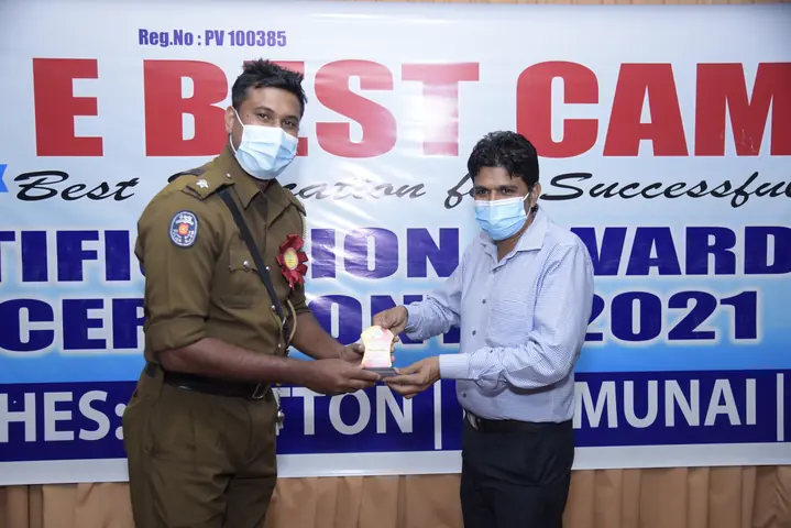 Photograph from the 14th Certificate Awarding Ceremony in Hatton