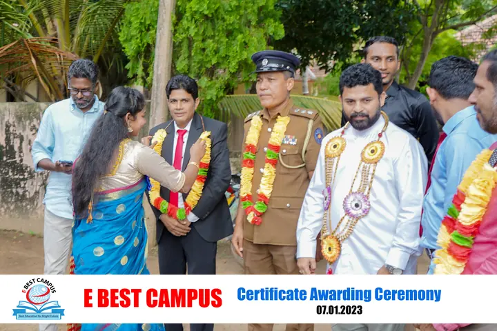 Photograph from the 16th Certificate Awarding Ceremony in Kalmunai