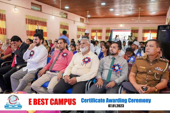 Photograph from the 16th Certificate Awarding Ceremony in Kalmunai