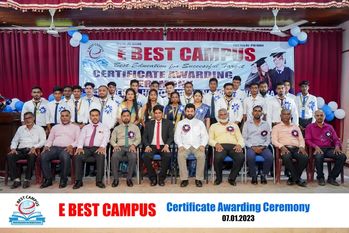 Photograph from the 16th Certificate Awarding Ceremony in Kalmunai