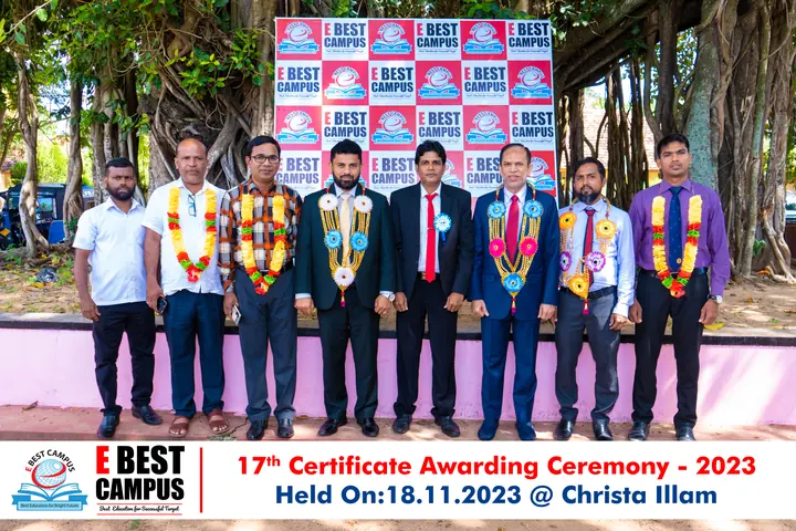 Photograph from the 17th Certificate Awarding Ceremony in Kalmunai