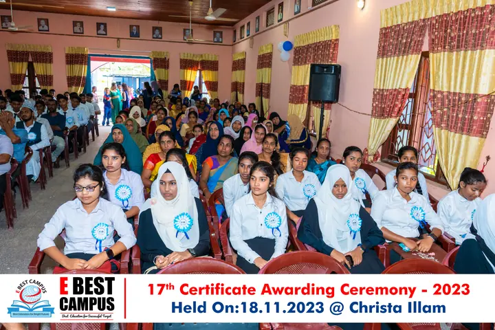 Photograph from the 17th Certificate Awarding Ceremony in Kalmunai