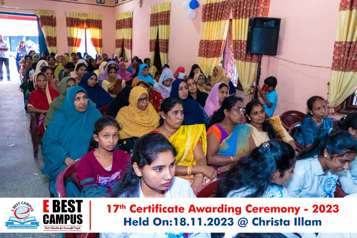 Photograph from the 17th Certificate Awarding Ceremony in Kalmunai