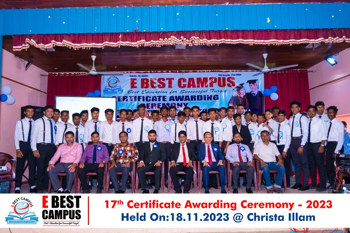 Photograph from the 17th Certificate Awarding Ceremony in Kalmunai