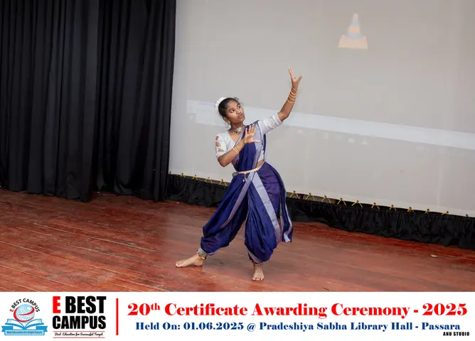 Photograph from the 20th Certificate Awarding Ceremony in Passara
