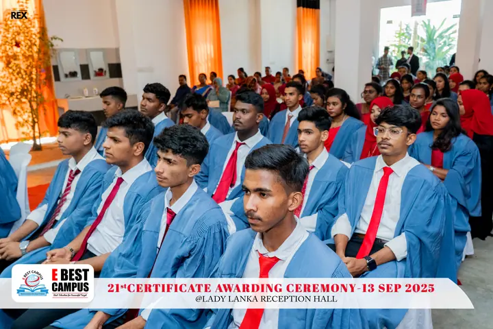 Photograph from the 21st Certificate Awarding Ceremony in Kalmunai
