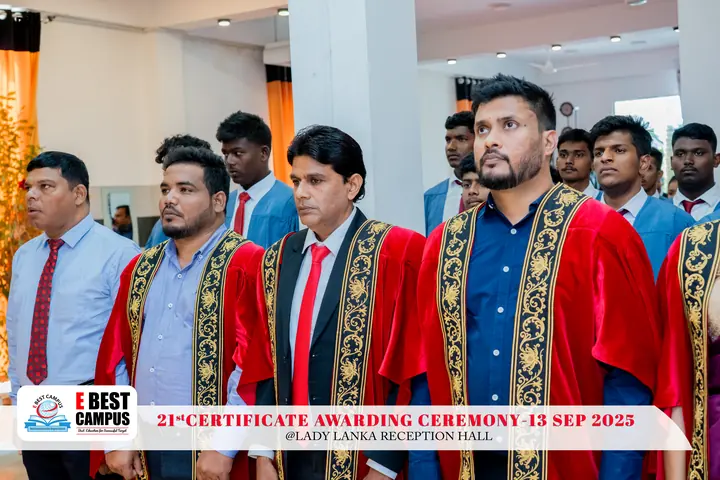 Photograph from the 21st Certificate Awarding Ceremony in Kalmunai