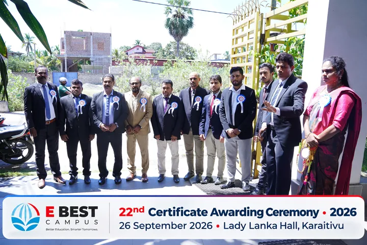 Photograph from the 22nd Certificate Awarding Ceremony in Kalmunai