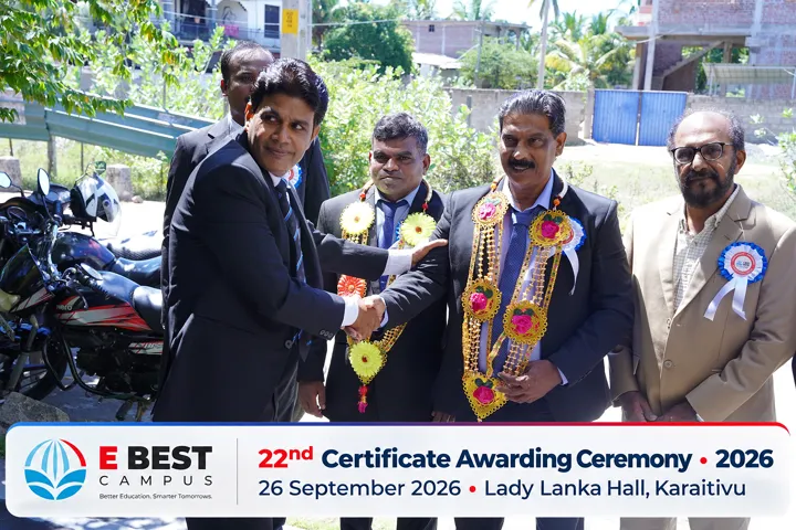 Photograph from the 22nd Certificate Awarding Ceremony in Kalmunai