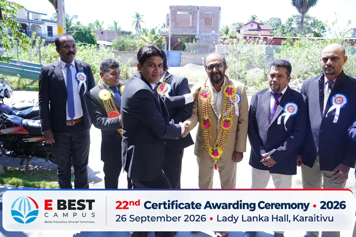Photograph from the 22nd Certificate Awarding Ceremony in Kalmunai