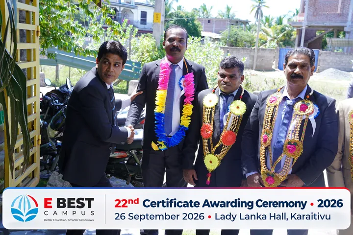 Photograph from the 22nd Certificate Awarding Ceremony in Kalmunai