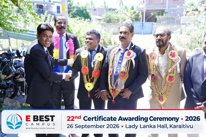 Photograph from the 22nd Certificate Awarding Ceremony in Kalmunai