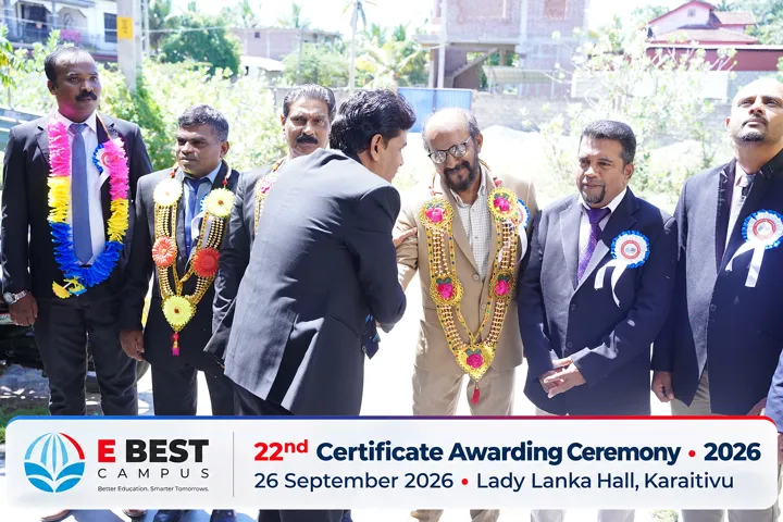 Photograph from the 22nd Certificate Awarding Ceremony in Kalmunai