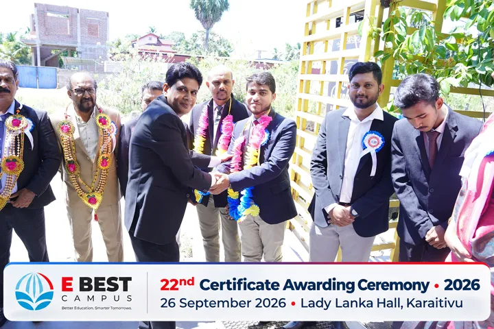 Photograph from the 22nd Certificate Awarding Ceremony in Kalmunai