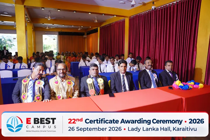Photograph from the 22nd Certificate Awarding Ceremony in Kalmunai