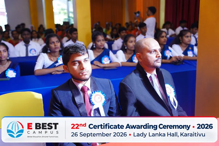 Photograph from the 22nd Certificate Awarding Ceremony in Kalmunai