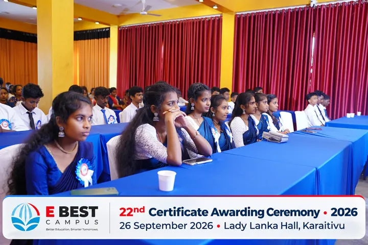 Photograph from the 22nd Certificate Awarding Ceremony in Kalmunai