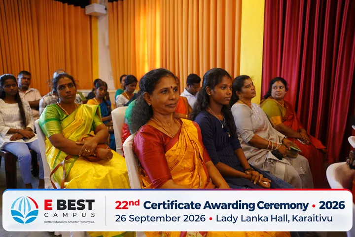 Photograph from the 22nd Certificate Awarding Ceremony in Kalmunai