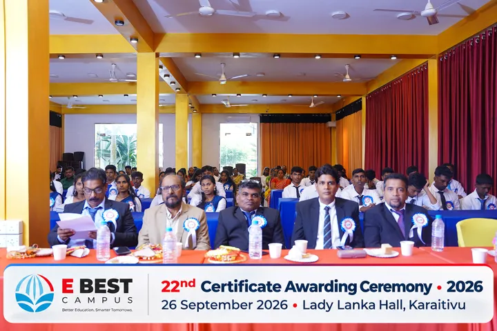 Photograph from the 22nd Certificate Awarding Ceremony in Kalmunai