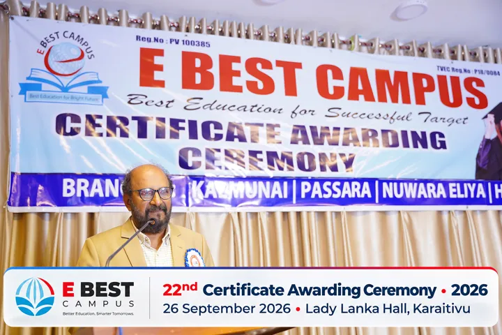 Photograph from the 22nd Certificate Awarding Ceremony in Kalmunai