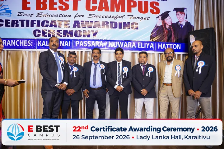 Photograph from the 22nd Certificate Awarding Ceremony in Kalmunai