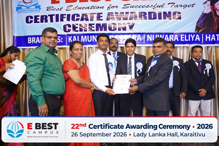 Photograph from the 22nd Certificate Awarding Ceremony in Kalmunai