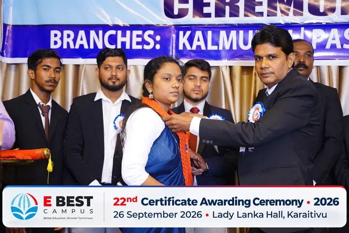 Photograph from the 22nd Certificate Awarding Ceremony in Kalmunai