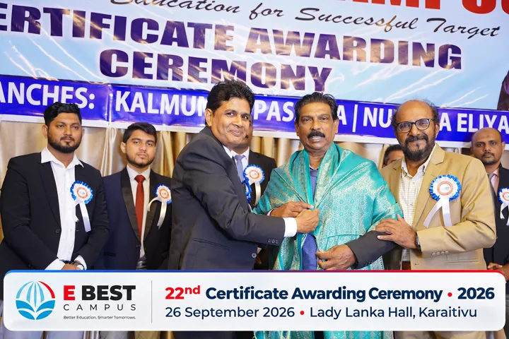 Photograph from the 22nd Certificate Awarding Ceremony in Kalmunai