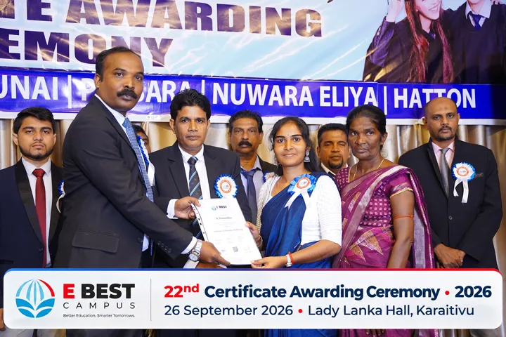 Photograph from the 22nd Certificate Awarding Ceremony in Kalmunai